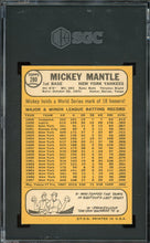 Load image into Gallery viewer, 1968 Topps #280 Mickey Mantle HOF New York Yankees SGC 6.5 EX-NM+
