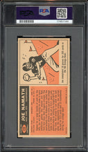 Load image into Gallery viewer, 1965 Topps #122 Joe Namath Rookie HOF New York Jets PSA 6.5 EX-MT+
