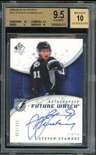 Load image into Gallery viewer, 2008-09 SP Authentic Future Watch /999 Steven Stamkos Rookie Auto Tampa Bay Lightning BGS 9.5
