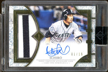 Load image into Gallery viewer, 2024 Topps Transcendent Ichiro Patch Auto /15 HOF Seattle Mariners
