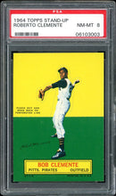 Load image into Gallery viewer, 1964 Topps Stand-Up Roberto Clemente HOF Pittsburgh Pirates PSA 8 NM-MT
