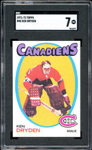 Load image into Gallery viewer, 1971 Topps #45 Ken Dryden Rookie HOF Montreal Canadians SGC 7 NM
