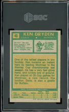Load image into Gallery viewer, 1971 Topps #45 Ken Dryden Rookie HOF Montreal Canadians SGC 7 NM
