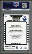 Load image into Gallery viewer, 2024 OPC Platinum Connor McDavid Retro Red Rainbow Auto Edmonton Oilers PSA 9 Auto 10
