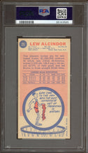 Load image into Gallery viewer, 1969 Topps #25 Lew Alcindor Rookie HOF Milwaukee Bucks PSA 5.5 EX+
