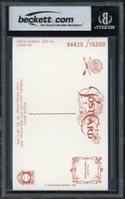 Load image into Gallery viewer, 1981 Perez-Steel HOF Postcard Willie Mays Auto HOF San Francisco Giants BGS Auto Auth
