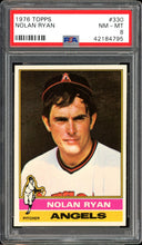 Load image into Gallery viewer, 1976 Topps #330 Nolan Ryan HOF California Angels PSA 8 NM-MT
