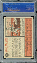 Load image into Gallery viewer, 1962 Topps #50 Stan Musial HOF St. Louis Cardinals PSA 8 NM-MT
