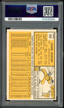 Load image into Gallery viewer, 1963 Topps #390 Hank Aaron HOF Milwaukee Braves PSA 5.5 EX+
