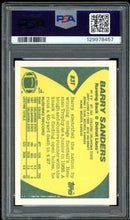 Load image into Gallery viewer, 1989 Topps Traded #83T Barry Sanders Rookie Auto HOF Detroit Lions PSA 8 Auto 10
