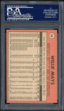 Load image into Gallery viewer, 1969 Topps #190 Willie Mays HOF San Francisco Giants PSA 9 Mint
